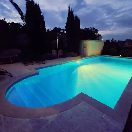 Charming Nika With The Pool
